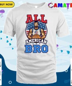4th of july basketball shirt, all american bro t shirt classic shirt