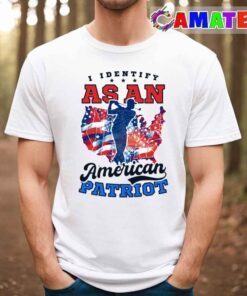 4th of july golf shirt identify as american patriot t shirt best sale