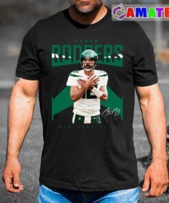 aaron rodgers new york jets t shirt, aaron rodgers jets t shirt best sale
