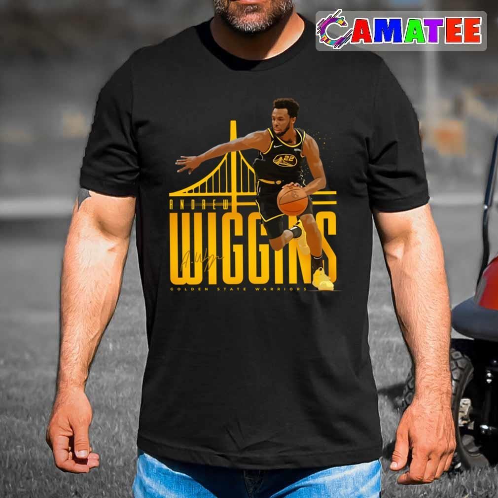 Andrew Wiggins Golden State Warriors T-shirt Best Sale