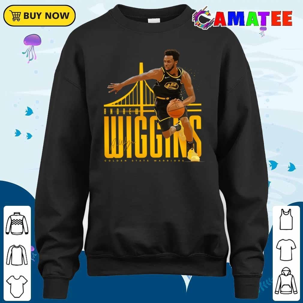 Andrew Wiggins Golden State Warriors T-shirt Sweater Shirt