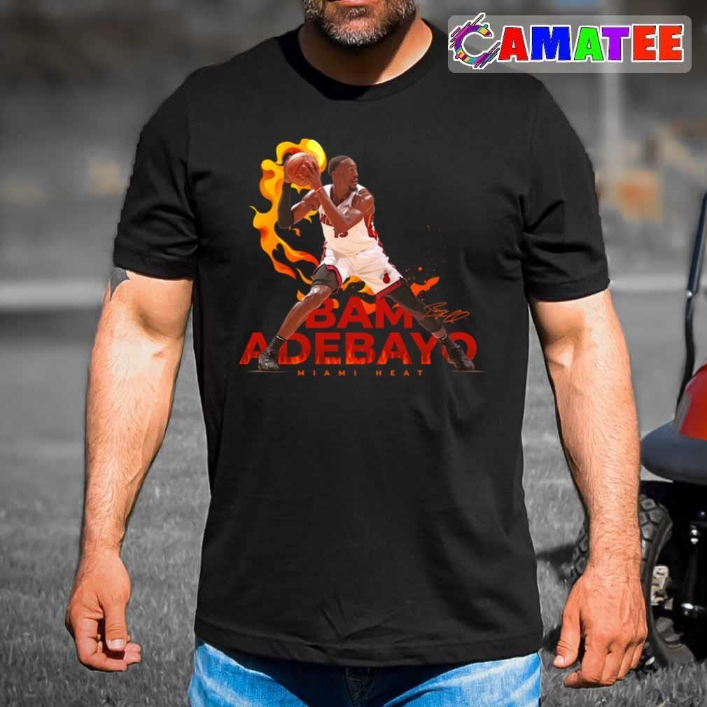 Bam Adebayo Miami Heat T-shirt, Bam Adebayo T-shirt Best Sale