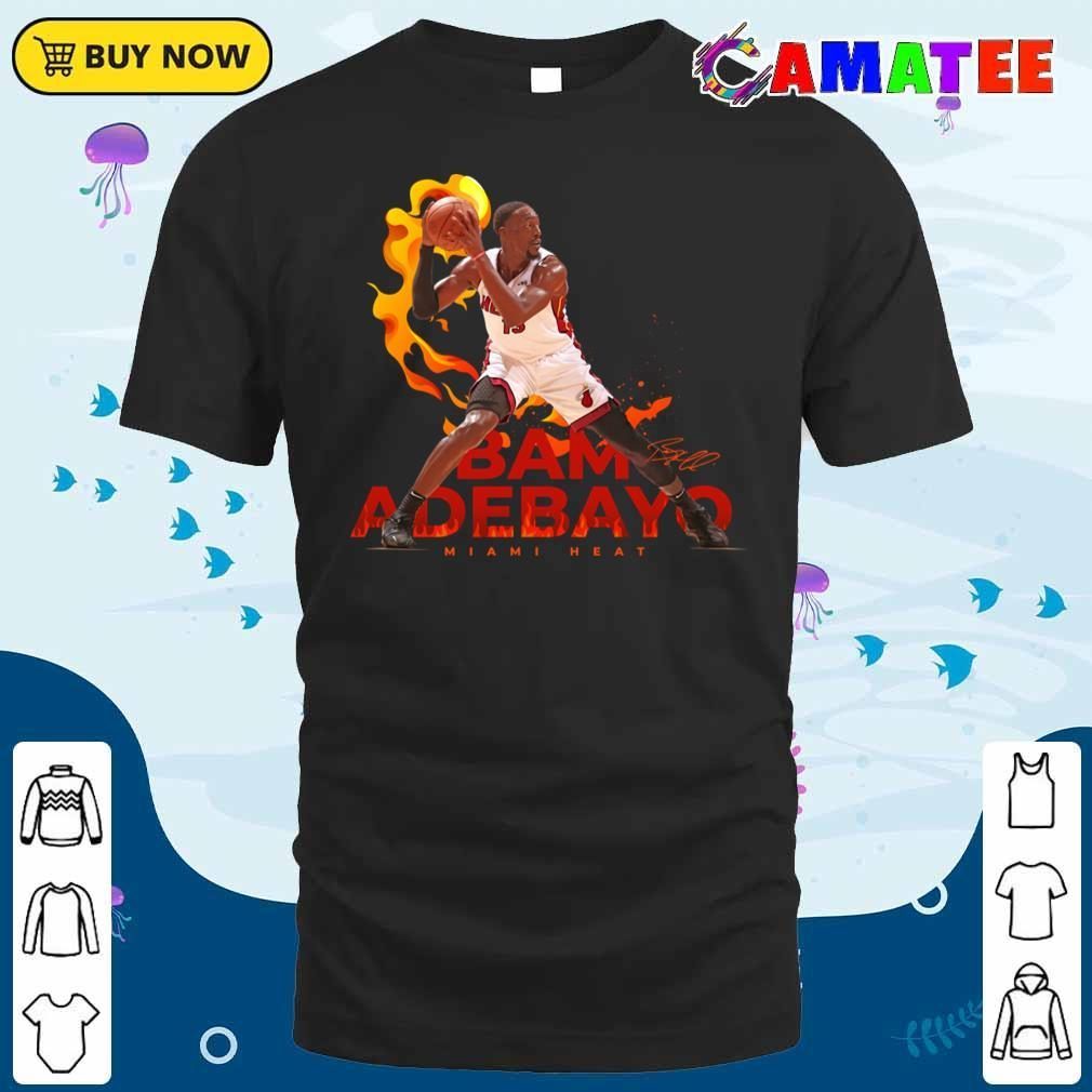 Bam Adebayo Miami Heat T-shirt, Bam Adebayo T-shirt Classic Shirt