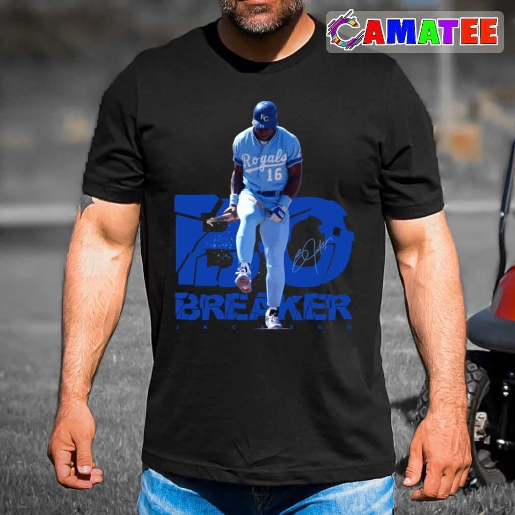 Bo Breaker Jackson Kansas City Royals T-shirt, Bo Breaker Jackson T-shirt Best Sale