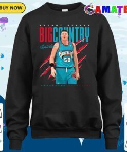 bryant reeves vancouver grizzlies t shirt, bryant reeves big country t shirt sweater shirt