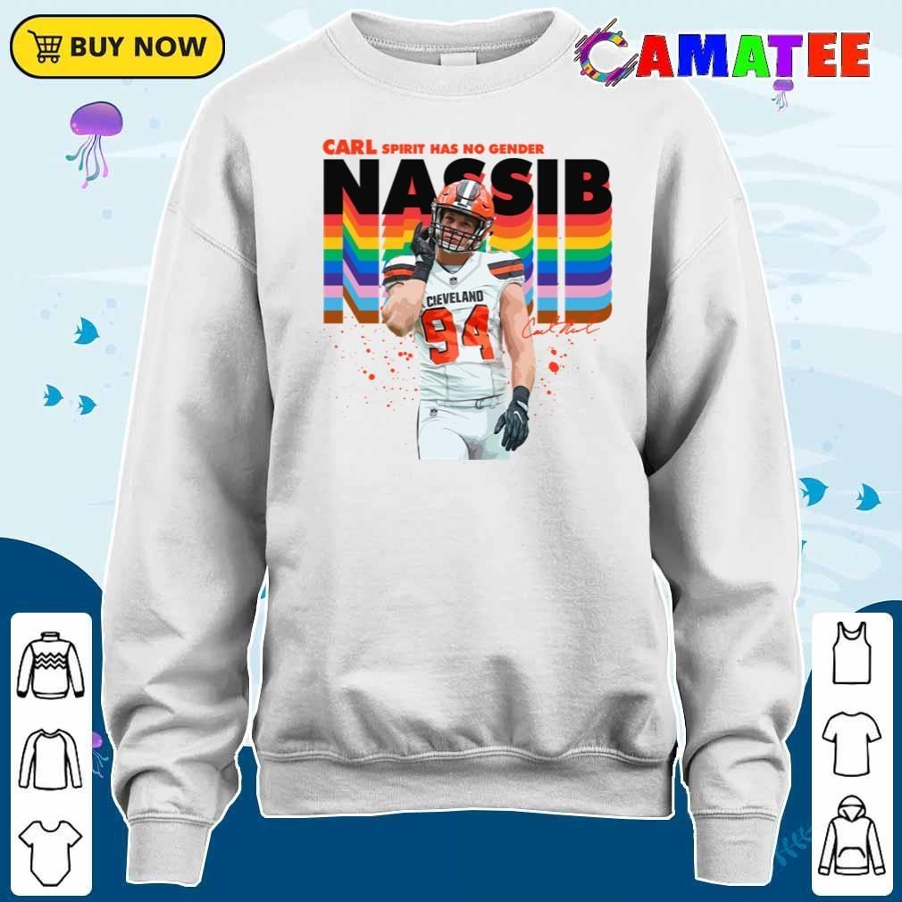Carl Nassib Cleveland Browns T-shirt, Carl Nassib T-shirt Sweater Shirt