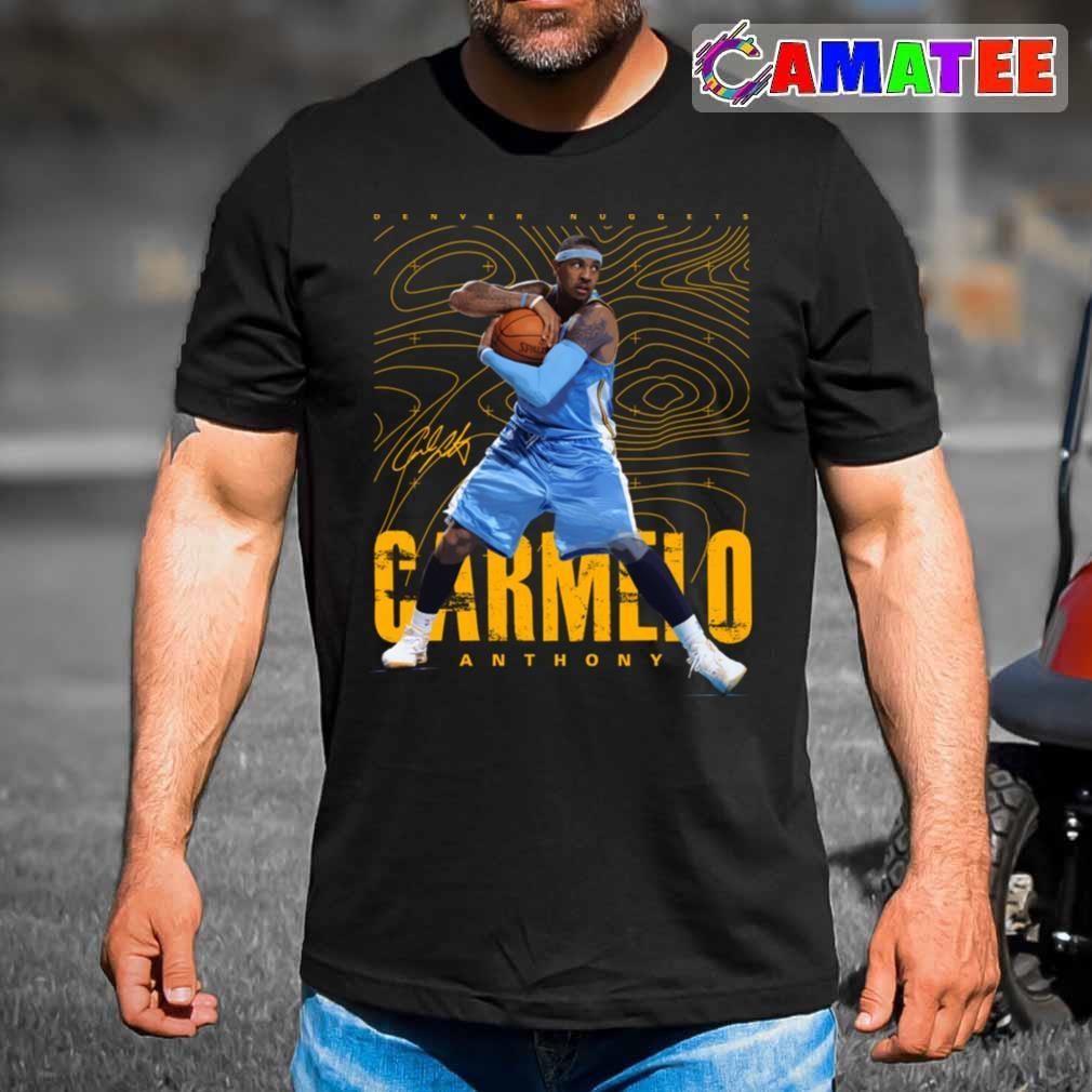 Carmelo Anthony Denver Nuggets T-shirt, Carmelo Anthony T-shirt Best Sale