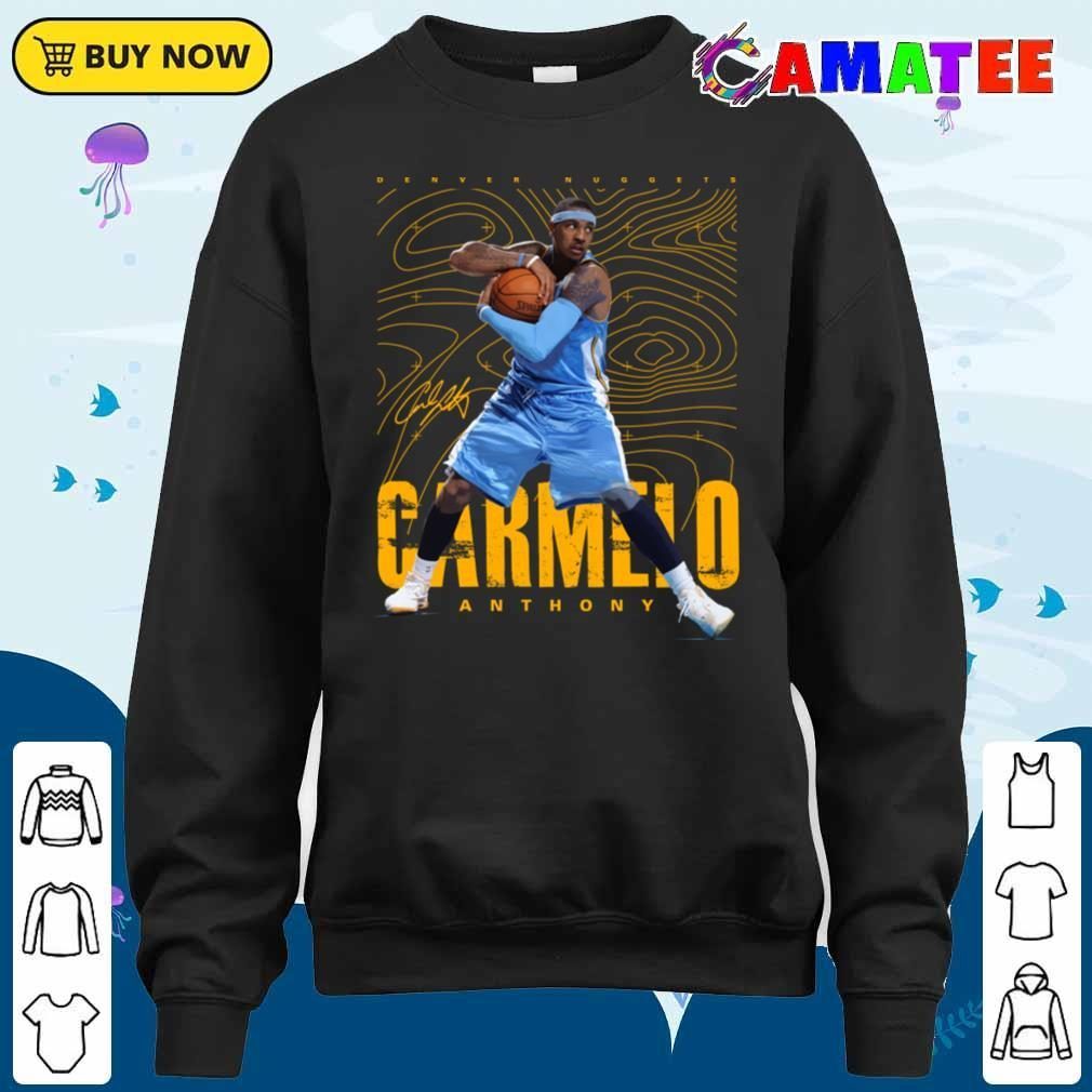 Carmelo Anthony Denver Nuggets T-shirt, Carmelo Anthony T-shirt Sweater Shirt
