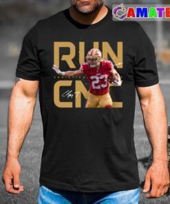 christian mccaffrey san francisco 49ers t shirt, christian mccaffrey run cmc t shirt best sale