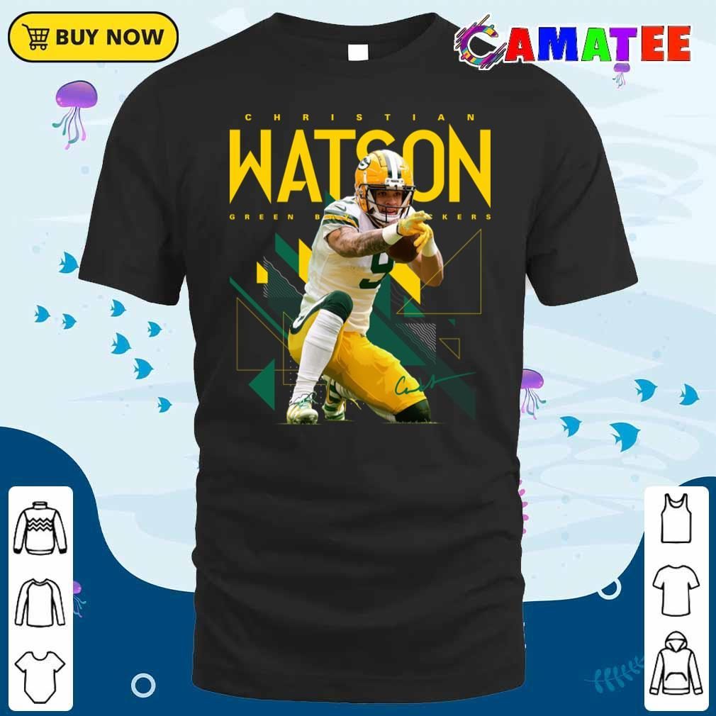 Christian Watson Green Bay Packers T-shirt, Christian Watson T-shirt Classic Shirt