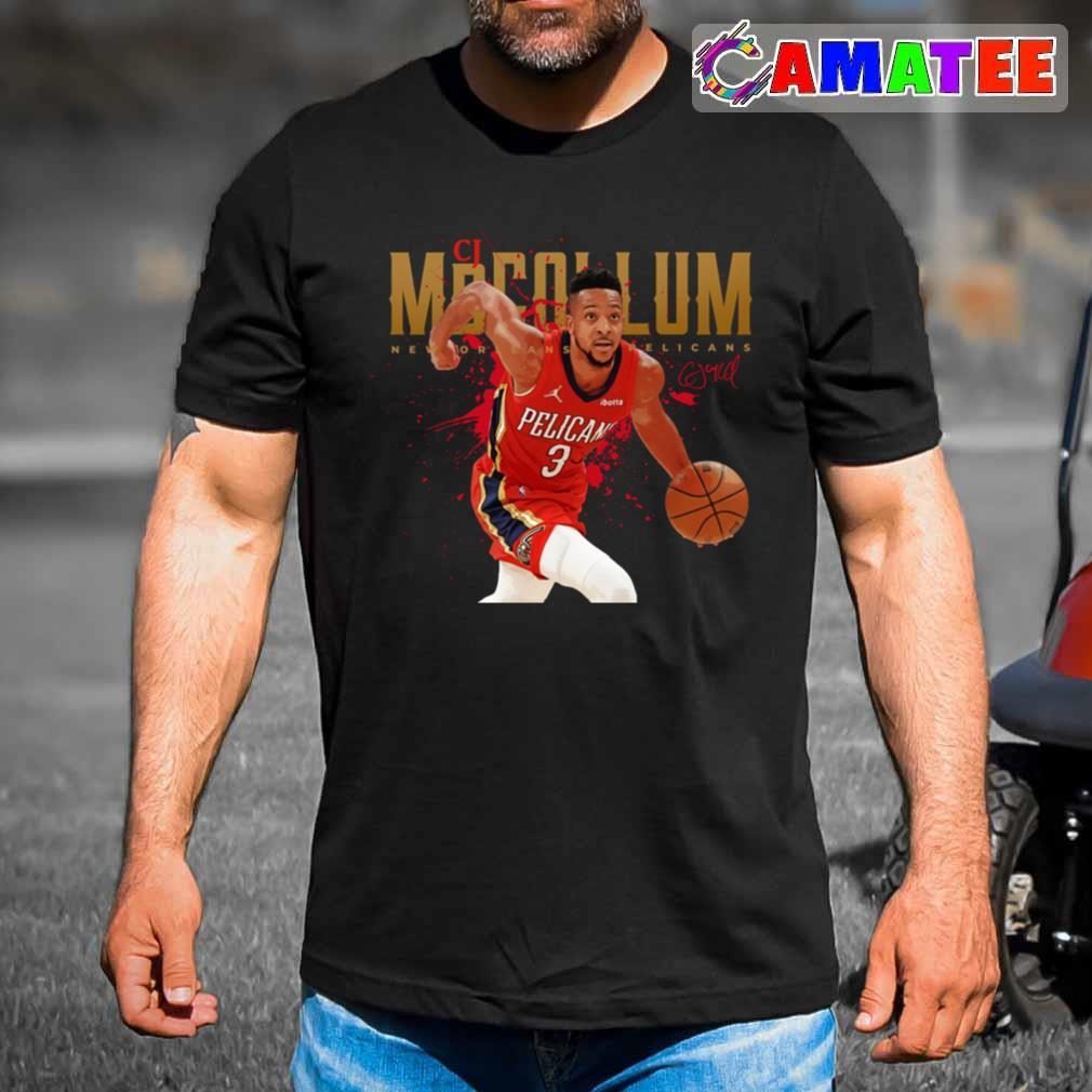 Cj Mccollum New Orleans Pelicans T-shirt, Cj Mccollum T-shirt Best Sale