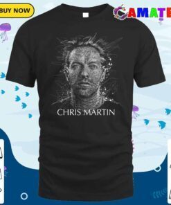 coldplay t shirt, chris martin scribble art t shirt classic shirt