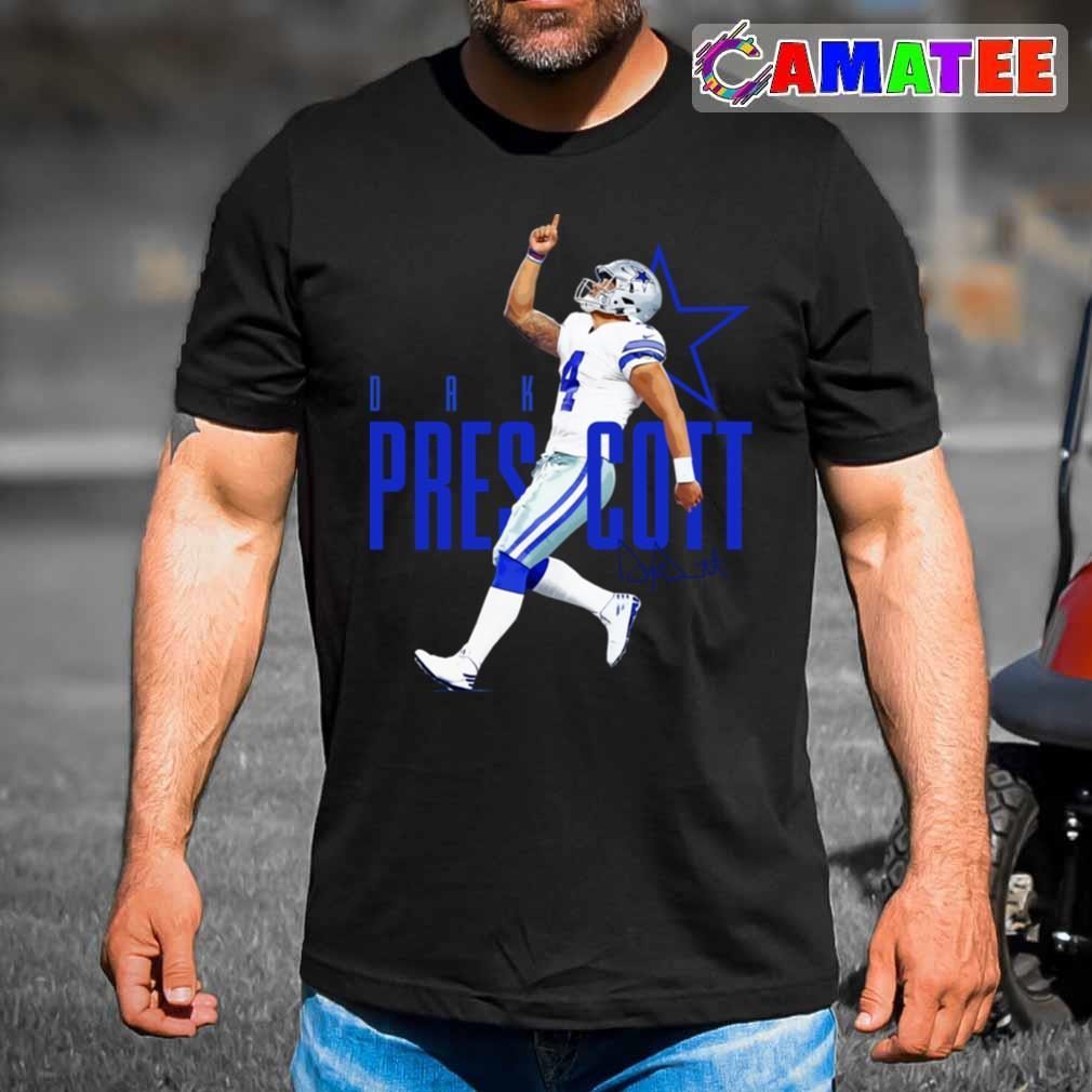 Dak Prescott Dallas Cowboys T-shirt, Dak Prescott T-shirt Best Sale