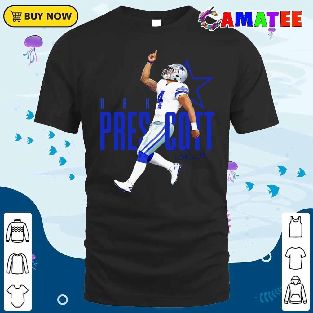 Dak Prescott Dallas Cowboys T-shirt, Dak Prescott T-shirt Classic Shirt