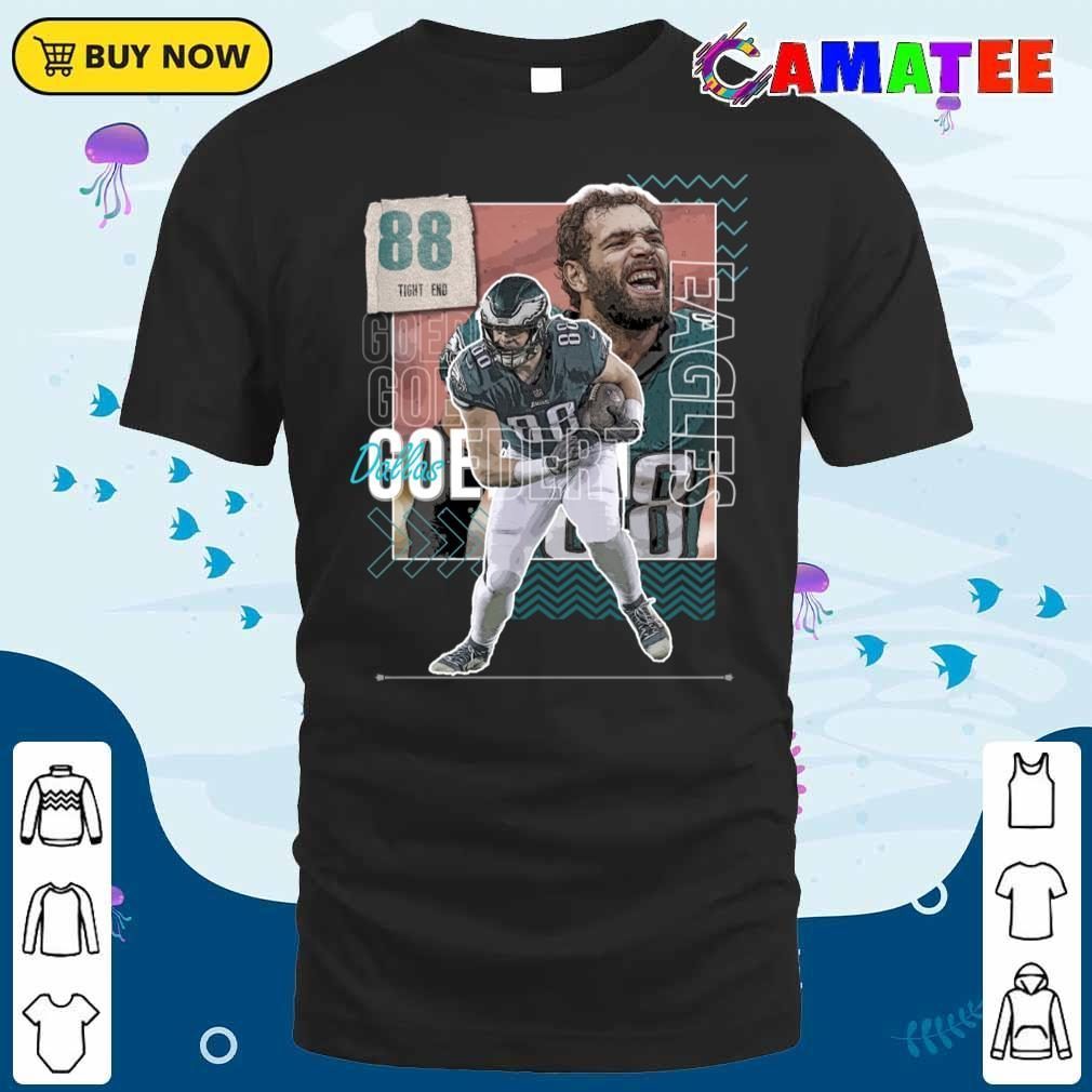 Dallas Goedert Nfl Football T-shirt, Dallas Goedert Football Eagles T-shirt Classic Shirt
