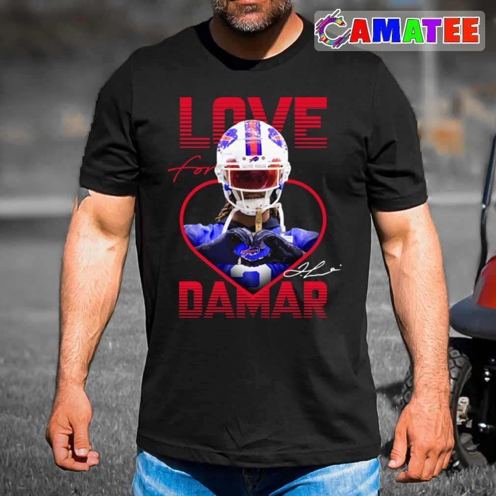 Damar Hamlin Buffalo Bills T-shirt, Damar Hamlin T-shirt Best Sale