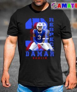 damar hamlin t shirt, respect damar hamlin t shirt best sale