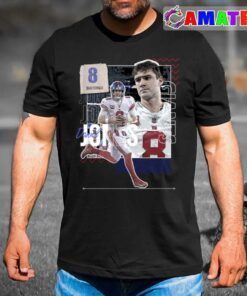 daniel jones t shirt, daniel jones football t shirt best sale