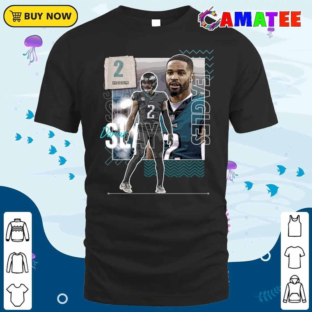 Darius Slay Nfl Football T-shirt, Darius Slay Football Eagles T-shirt Classic Shirt