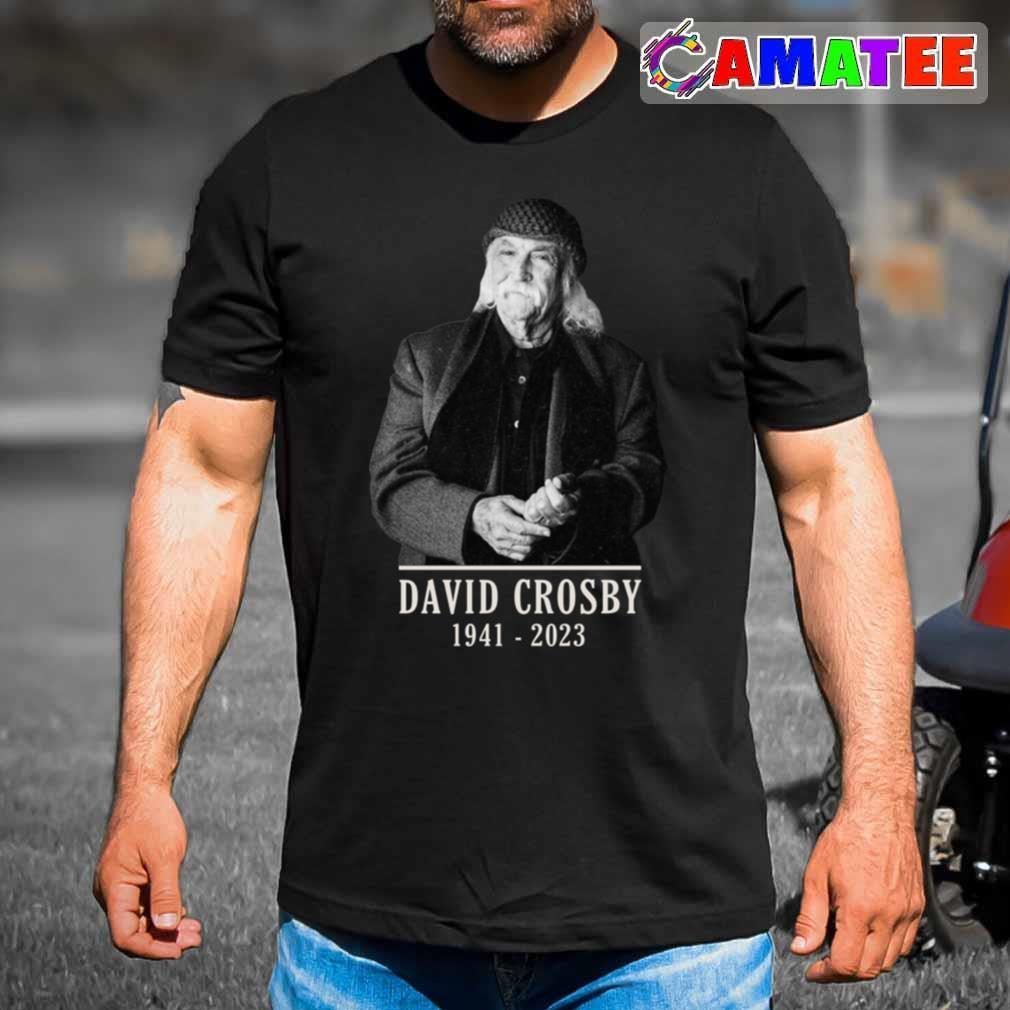 David Crosby T-shirt, Rip Rock Legend T-shirt Best Sale