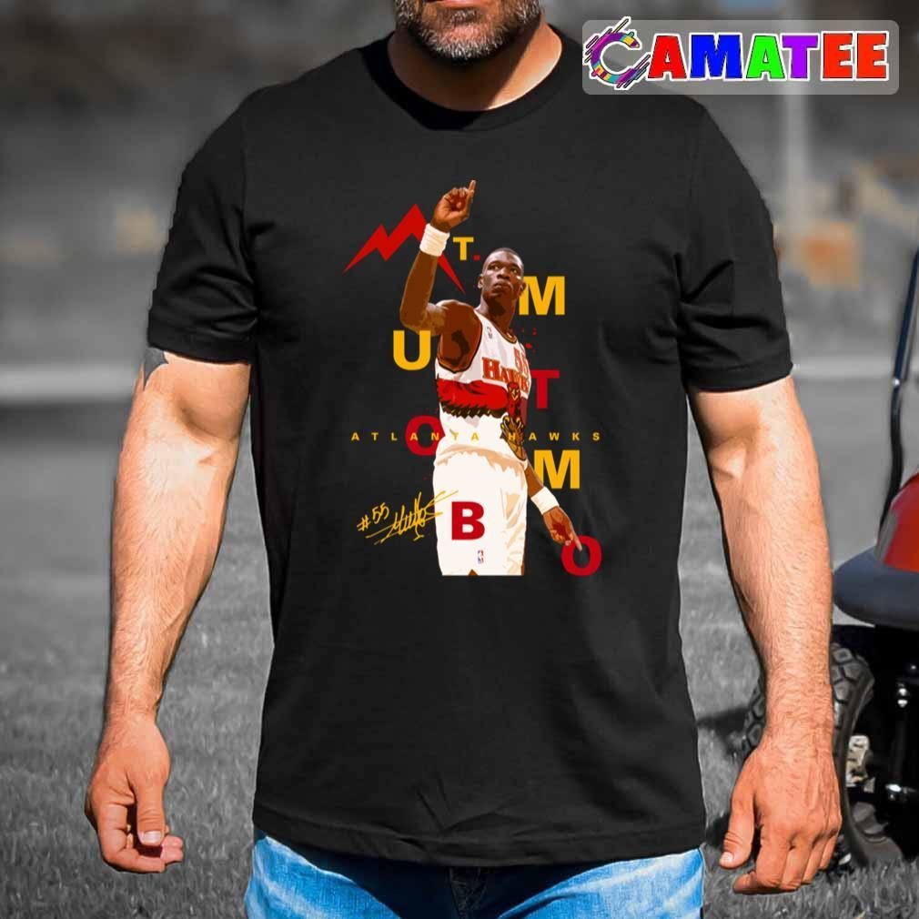 Dikembe Mutombo Atlanta Hawks T-shirt Best Sale