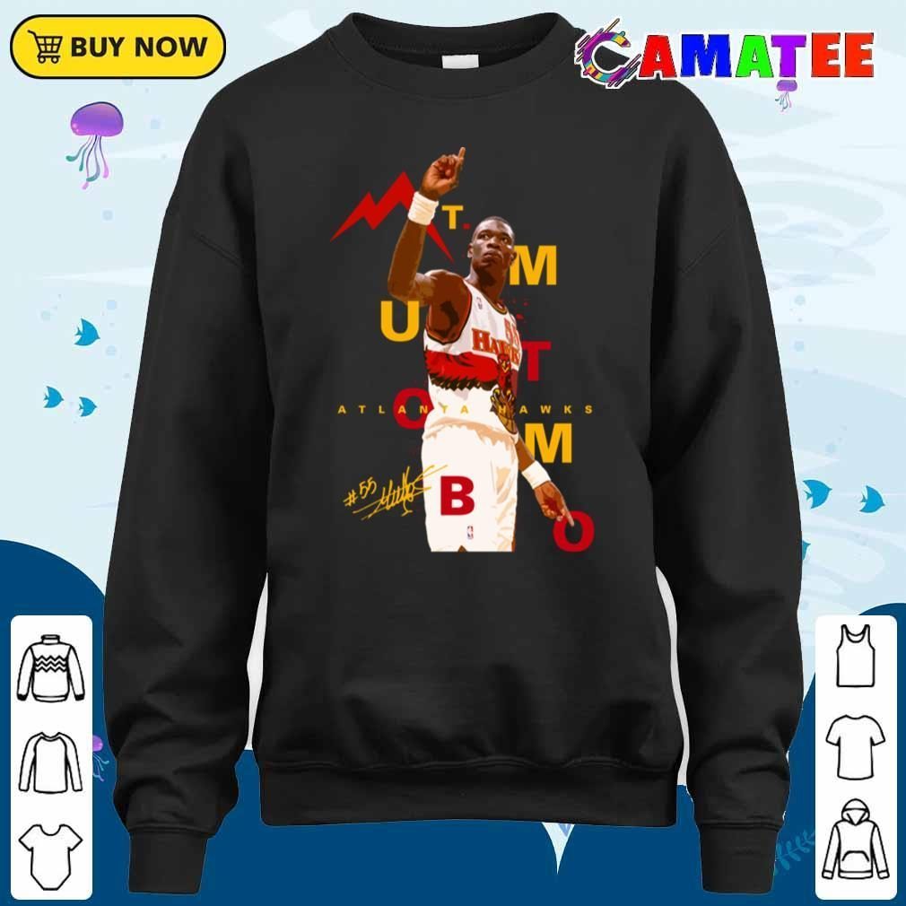 Dikembe Mutombo Atlanta Hawks T-shirt Sweater Shirt