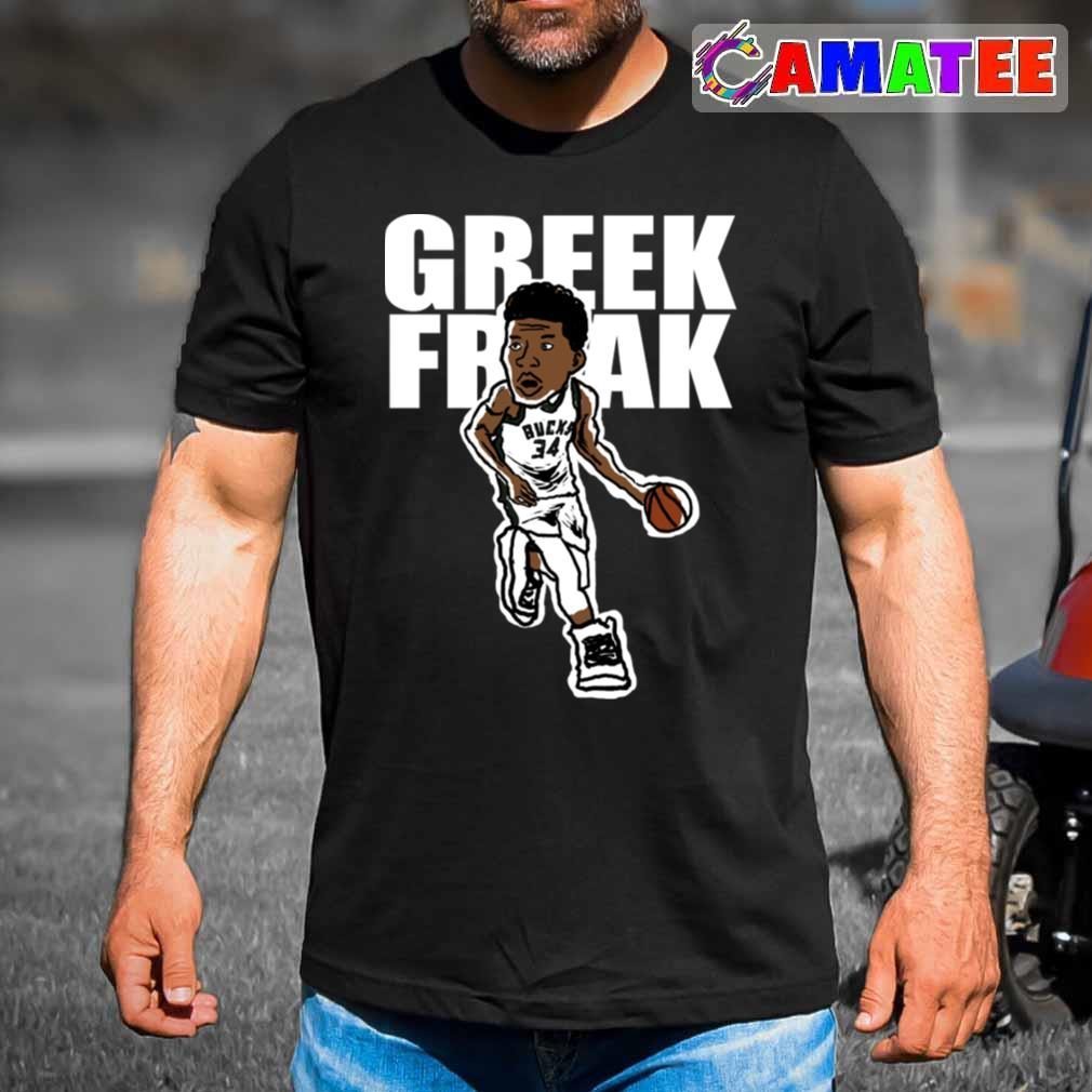Giannis Antetokounmpo Milwaukee Bucks T-shirt Best Sale