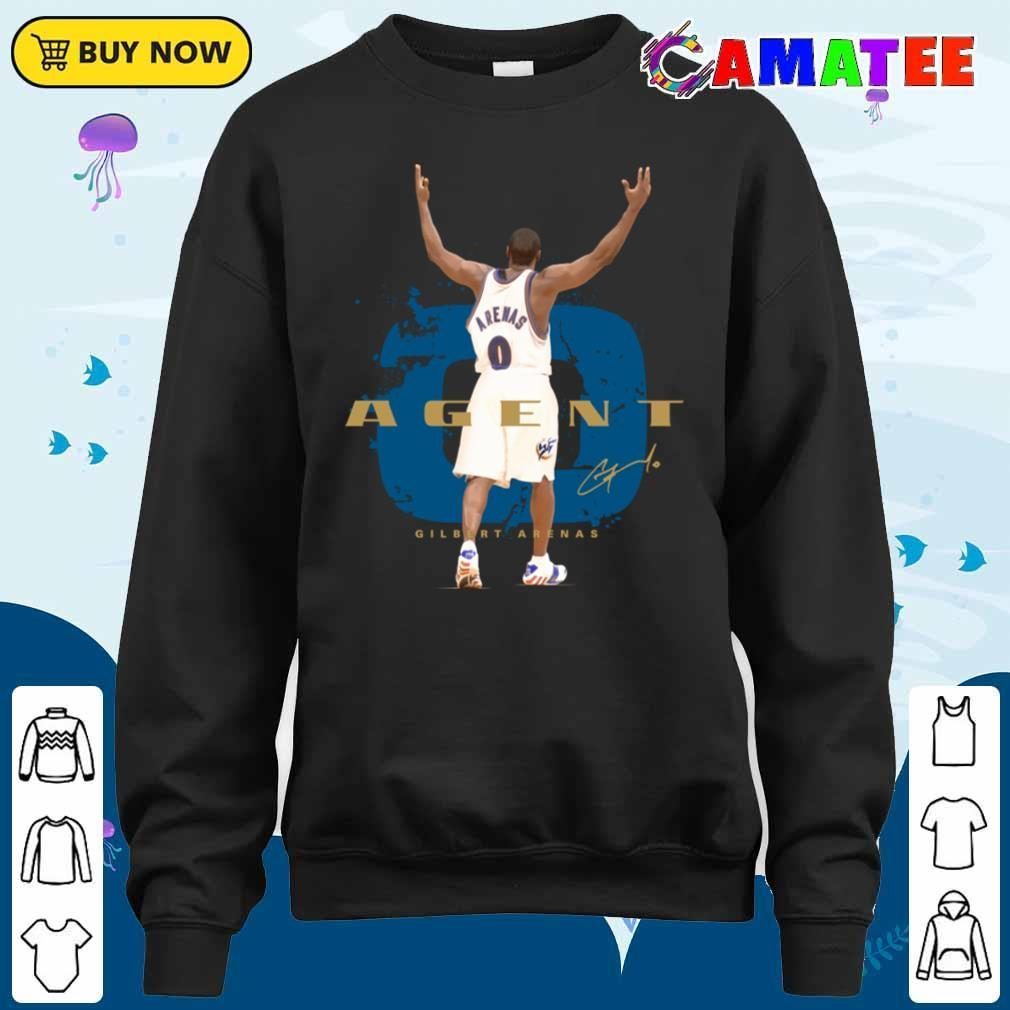 Gilbert Arenas Washington Wizards T-shirt Sweater Shirt