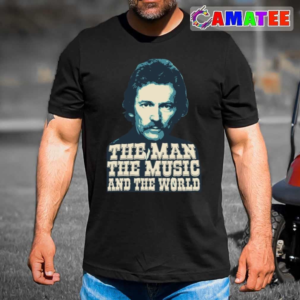 Gordon Lightfoot T-shirt, The Man The Music And The World T-shirt Best Sale