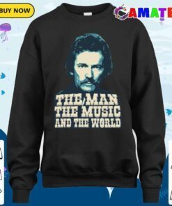 gordon lightfoot t shirt, the man the music and the world t shirt sweater shirt