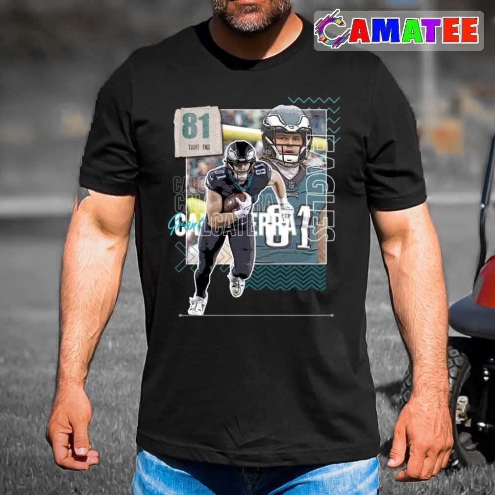 Grant Calcaterra Football Eagles T-shirt Best Sale