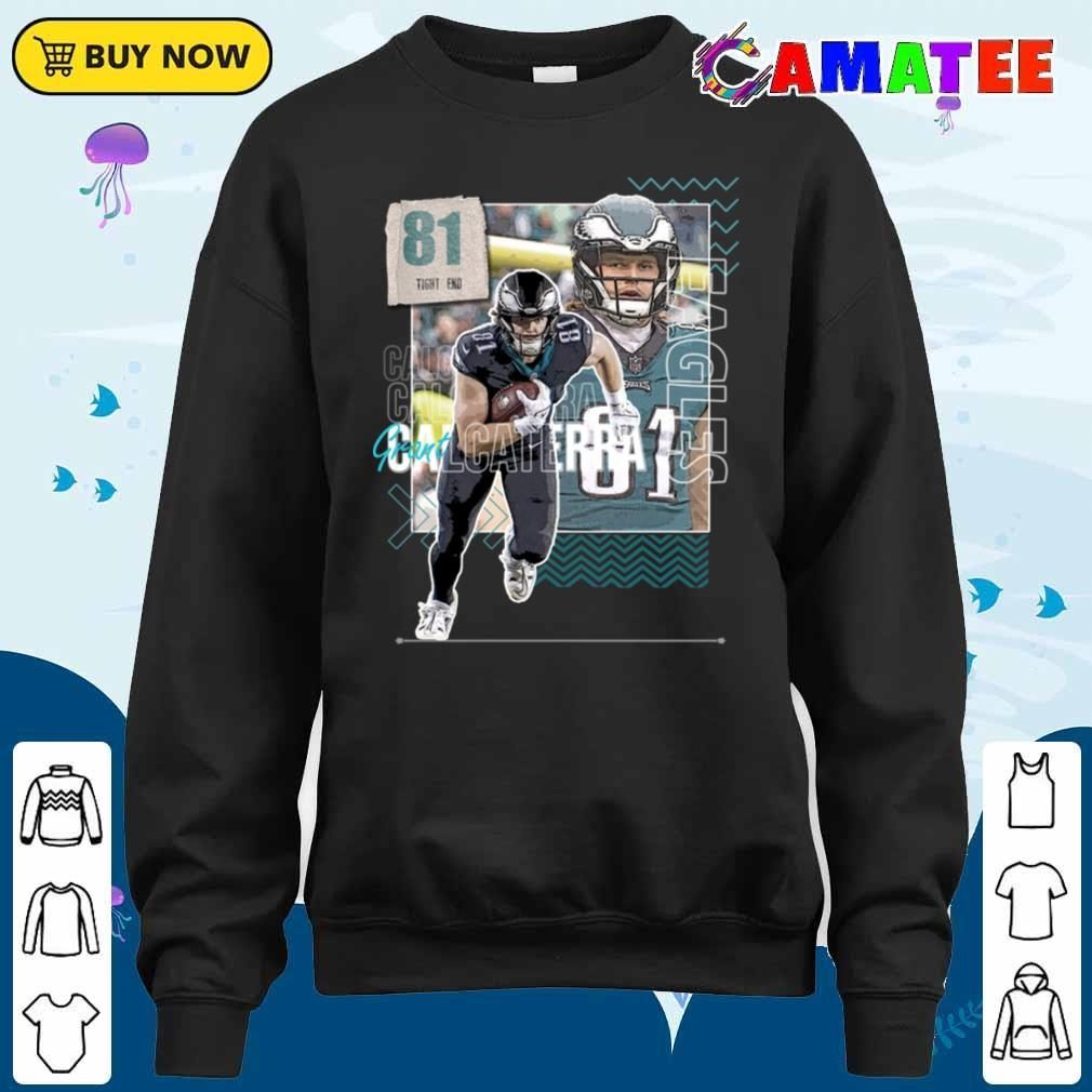 Grant Calcaterra Football Eagles T-shirt Sweater Shirt