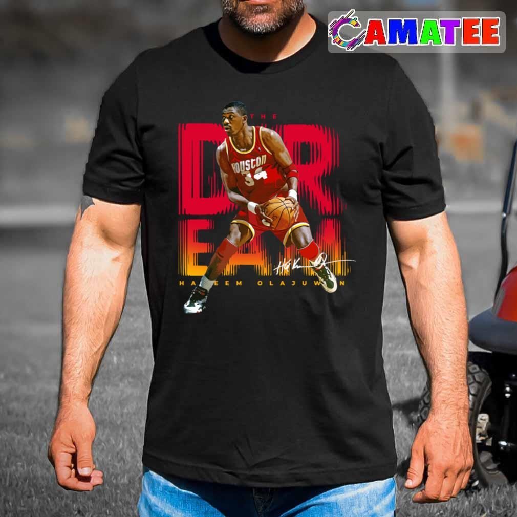 Hakeem Olajuwon Houston Rockets T-shirt Best Sale