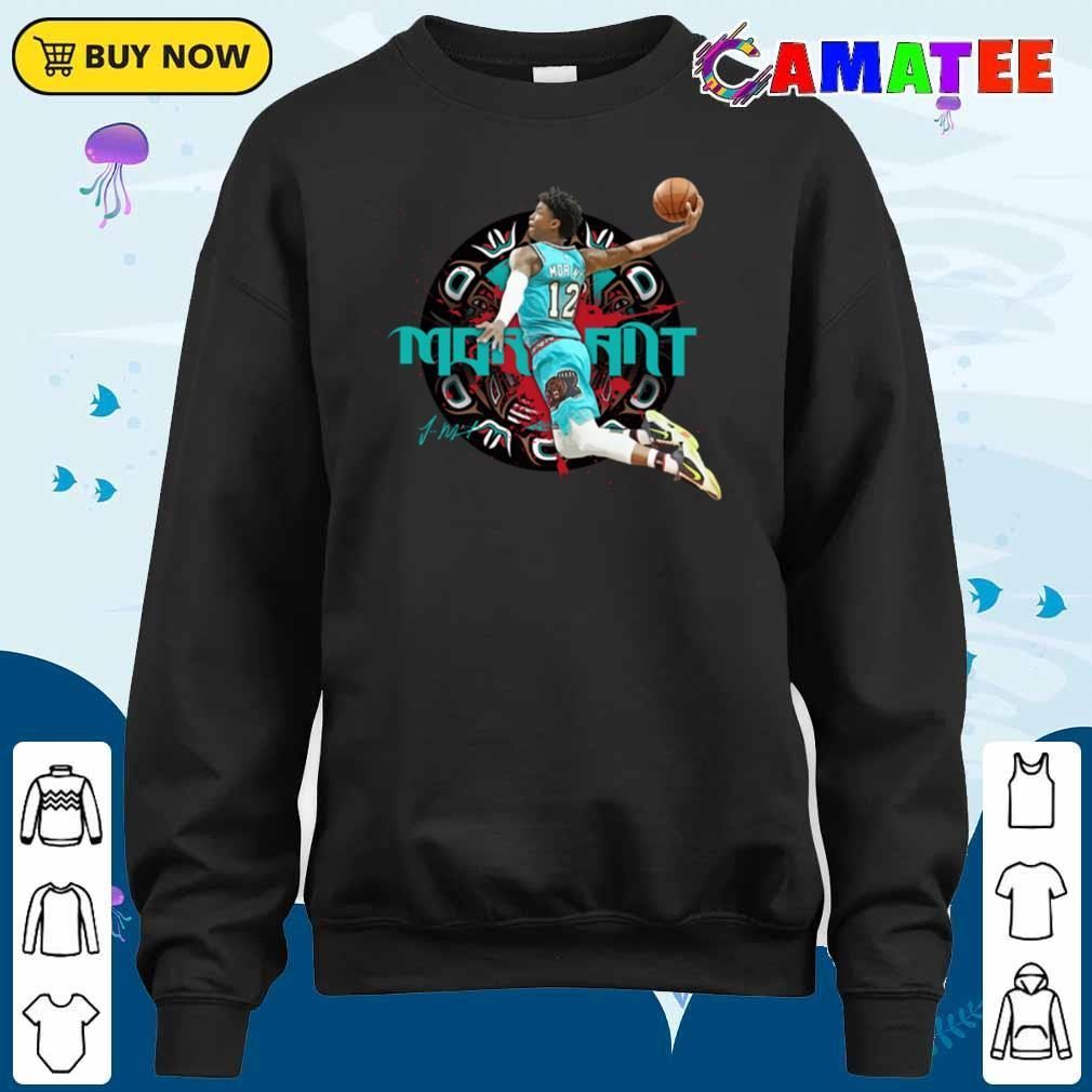 Ja Morant Memphis Grizzlies T-shirt, Ja Morant T-shirt Sweater Shirt