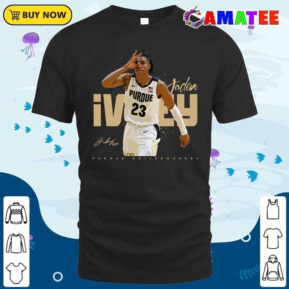 Jaden Ivey College Basketball T-shirt, Jaden Ivey T-shirt Classic Shirt