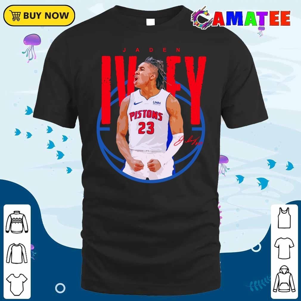 Jaden Ivey Detroit Pistons T-shirt, Jaden Ivey T-shirt Classic Shirt