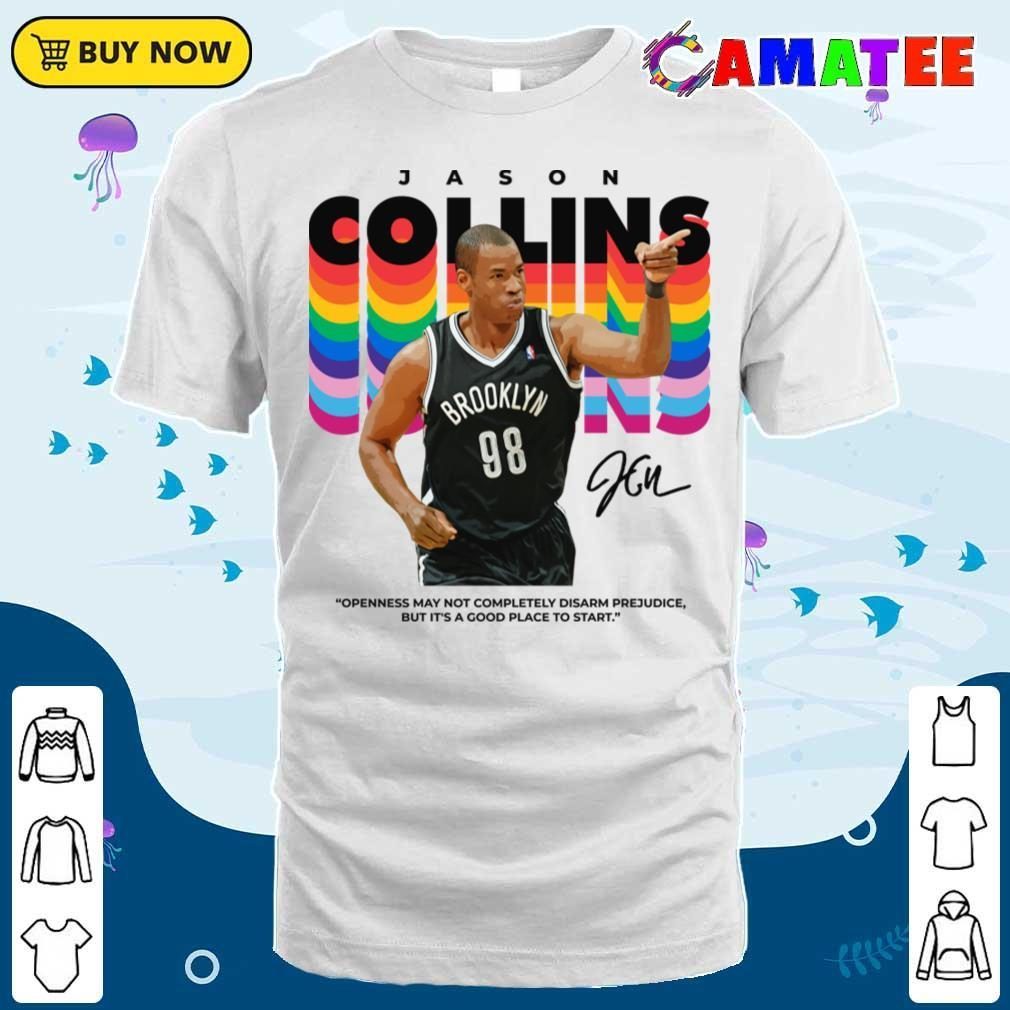 Jason Collins Brooklyn Nets T-shirt, Jason Collins Pride T-shirt Classic Shirt