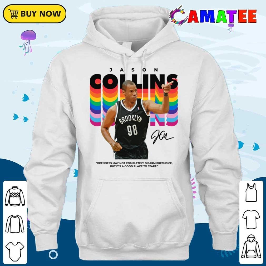 Jason Collins Brooklyn Nets T-shirt, Jason Collins Pride T-shirt Unisex Hoodie