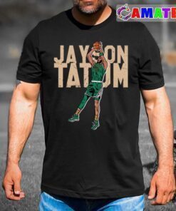 jayson tatum t shirt, jayson tatum jump shot t shirt best sale