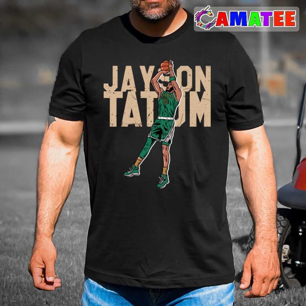 Jayson Tatum T-shirt, Jayson Tatum Jump Shot T-shirt Best Sale