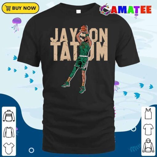 jayson tatum t shirt, jayson tatum jump shot t shirt classic shirt