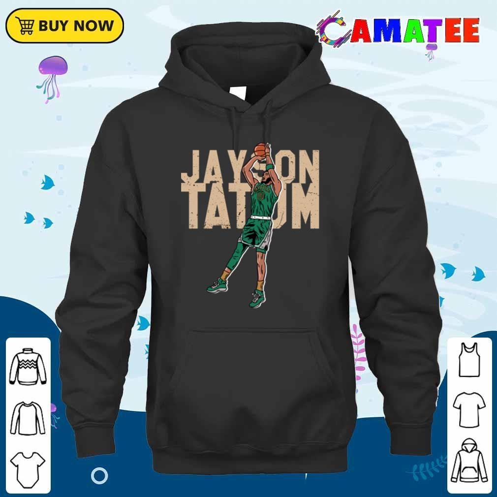 Jayson Tatum T-shirt, Jayson Tatum Jump Shot T-shirt Unisex Hoodie