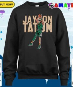 jayson tatum t shirt, jayson tatum jump shot t shirt sweater shirt