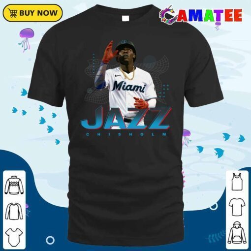 jazz chisholm miami marlins t shirt classic shirt