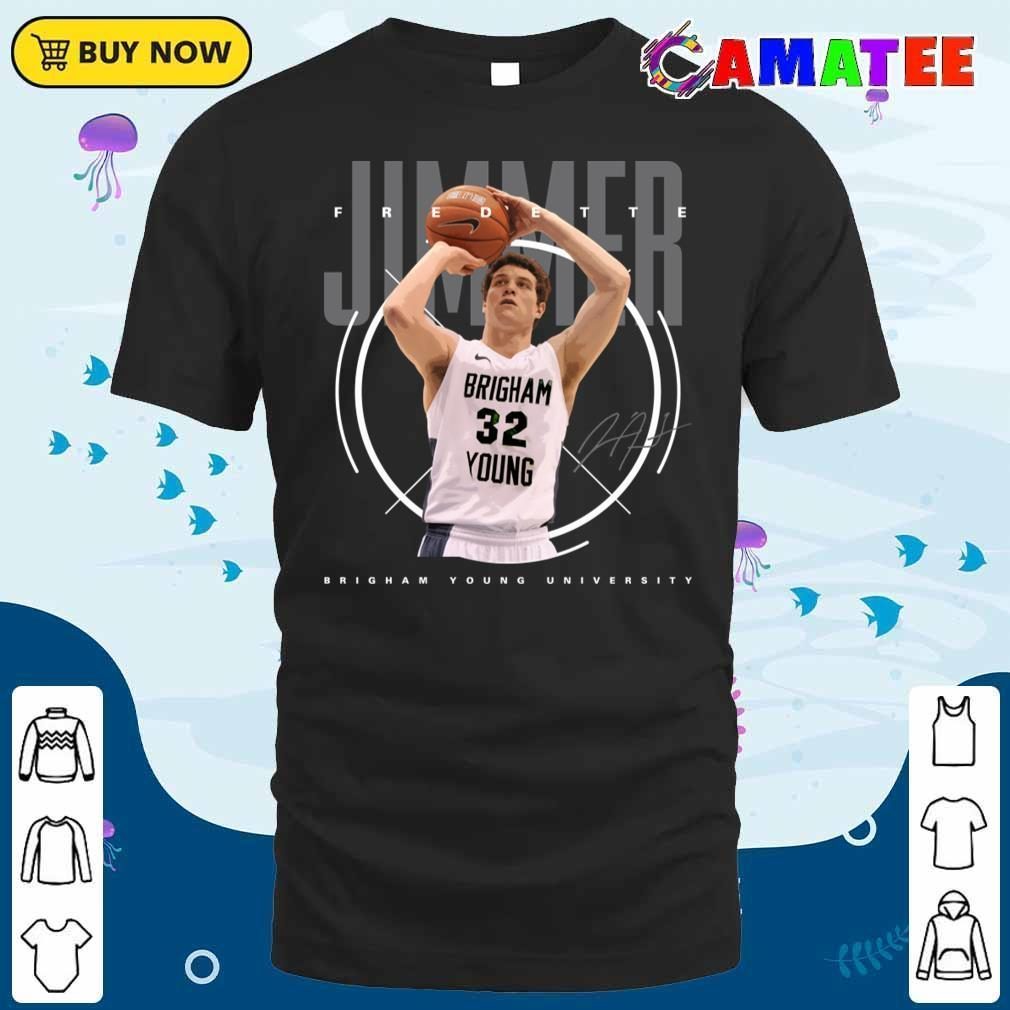 Jimmer Fredette College Basketball T-shirt, Jimmer Fredette T-shirt Classic Shirt
