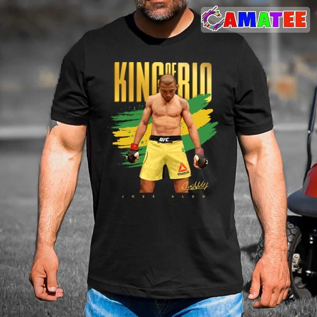 Jose Aldo Mixed Martial Arts T-shirt, Jose Aldo T-shirt Best Sale