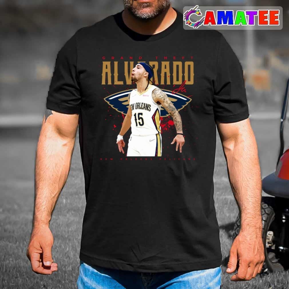 Jose Alvarado New Orleans Pelicans T-shirt Best Sale
