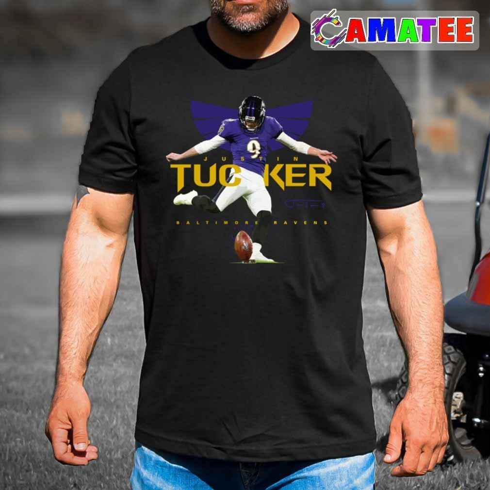 Justin Tucker Baltimore Ravens T-shirt, Justin Tucker T-shirt Best Sale