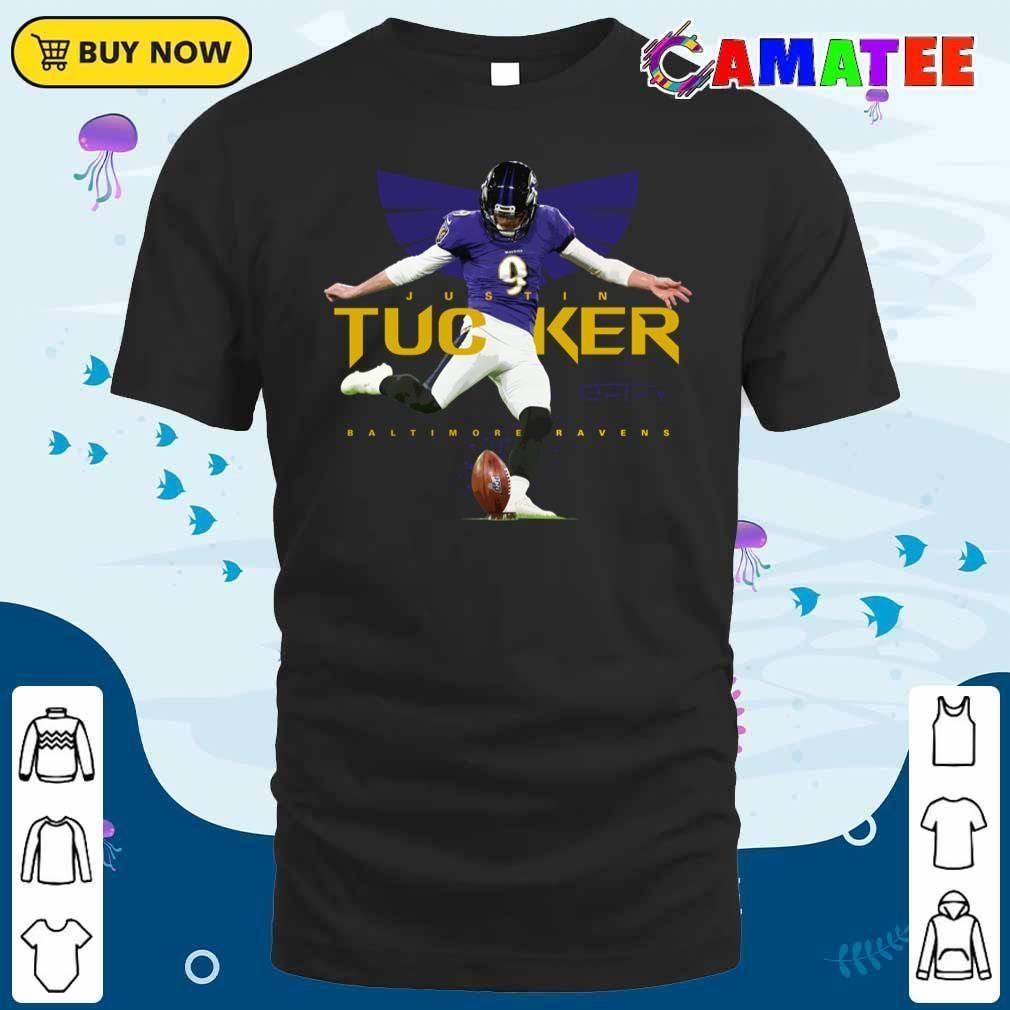 Justin Tucker Baltimore Ravens T-shirt, Justin Tucker T-shirt Classic Shirt