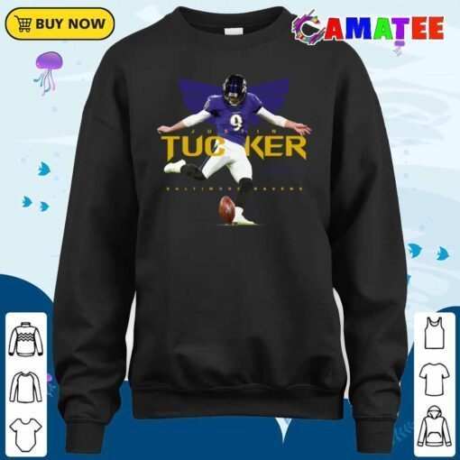 justin tucker baltimore ravens t shirt, justin tucker t shirt sweater shirt